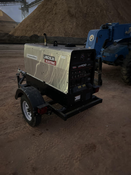 2024 Lincoln Electric LE400 Kubota V1505, Trlr, Cable Rack, Light Kit, ES Decals, T3