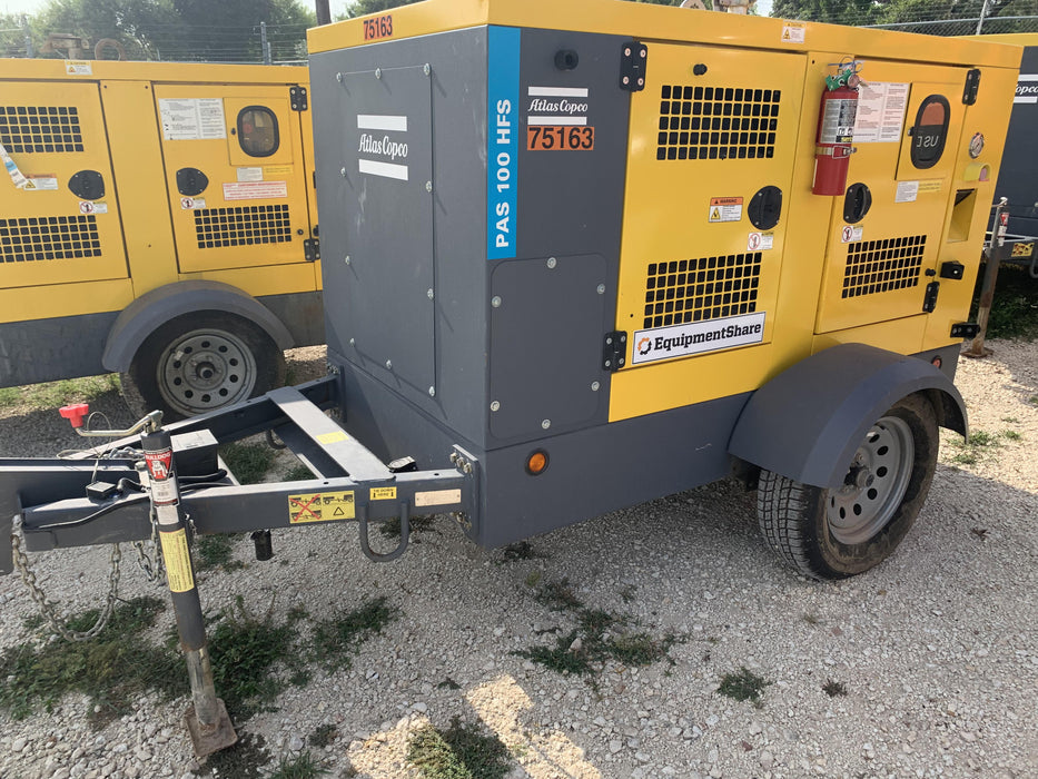2020 ATLAS COPCO PAS 100 HF CS Enclosed