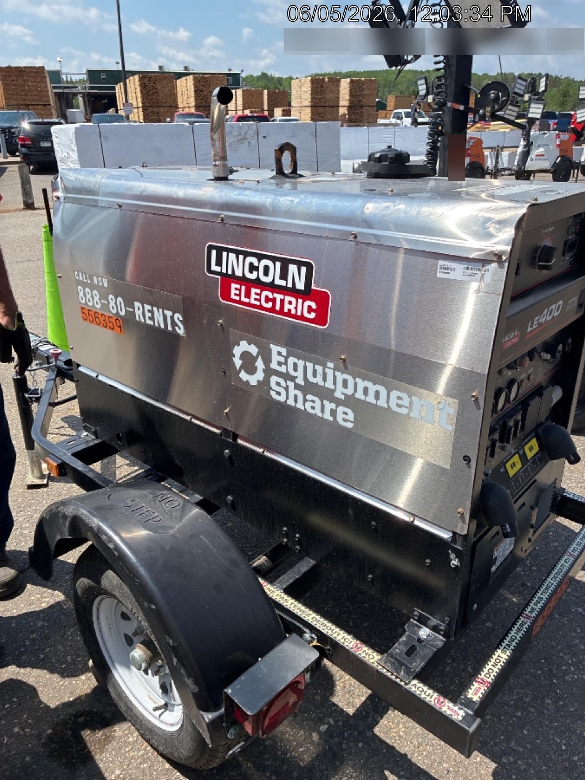 2025 LINCOLN ELECTRIC LE400