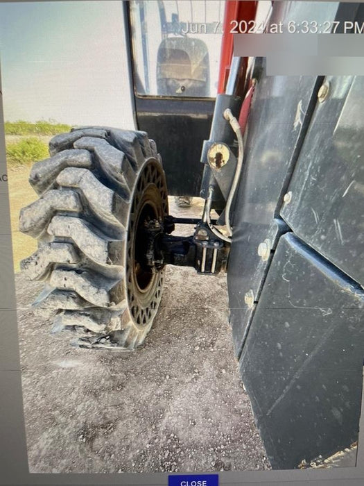 2018 Manitou 12042 Manitou MTA 12042 w/Open ROPS, Work Lights/Strobe, Aux Hyd, Solid Tires, Lift Hook, 66" Carriage, 72" Forks, Outriggers