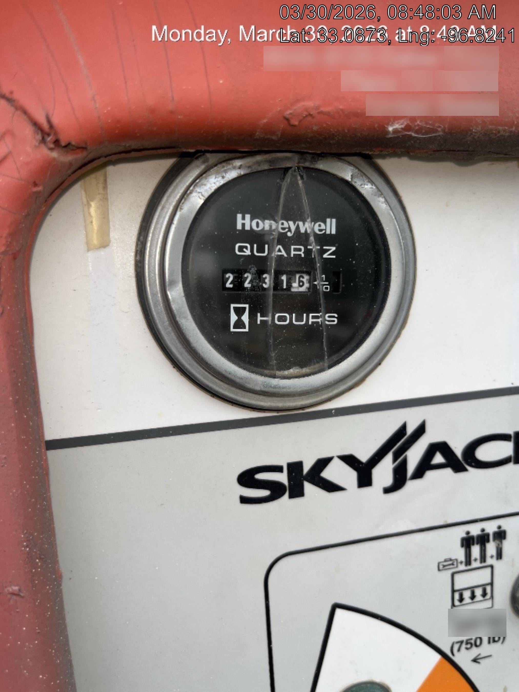 2017 SKYJACK SJ86T
