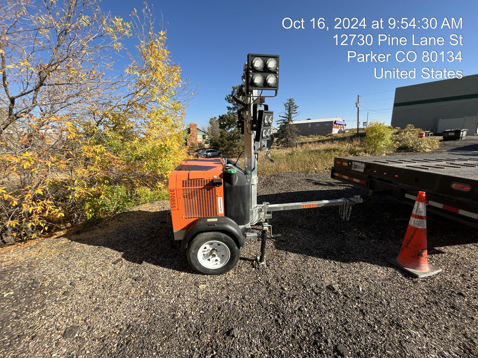 2023 Wanco WLTT-4MM4K Diesel, Deep Sea Controller, Shore Power Plug, Auto Start, (4) 350W LED Floodlights, 4kW Generator, 60 Gal Fuel Tank, 2" Ball, T3