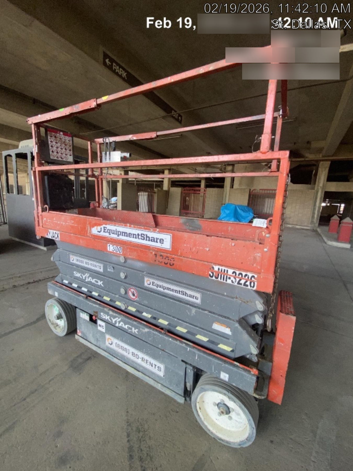2016 Skyjack SJIII-3226 26' Scissor Lift