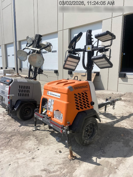 2024 Generac MLT2 Diesel, Flex Switch 120V Input, Powerzone Controller, 
(4) 320W LED Lights, 4kW Generator, 39.9 Gal Fuel Tank, 2" Ball, T3