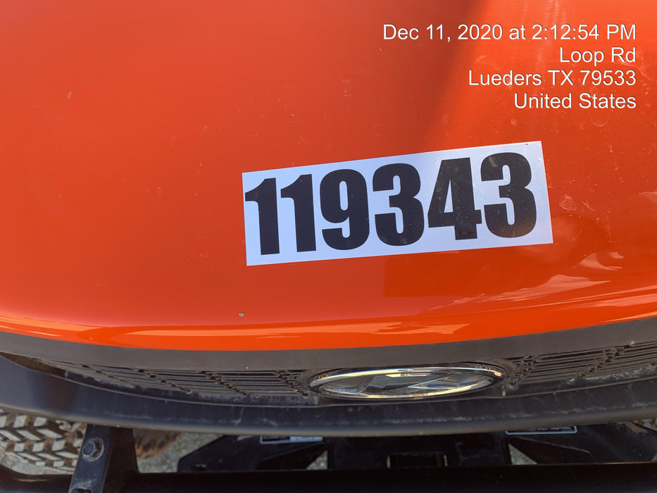 Kubota RTV-X1140W-H Canopy, 4-Seater, Diesel, Windshield Acrylic Clear, LED Strobe, Backup Alarm