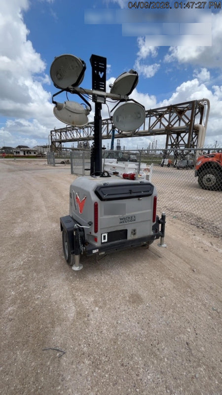 2018 Wacker Neuson LTV6L-MH Wacker Neuson LTV6L Mobile Light Tower w/Fuel Level Sensor Installed