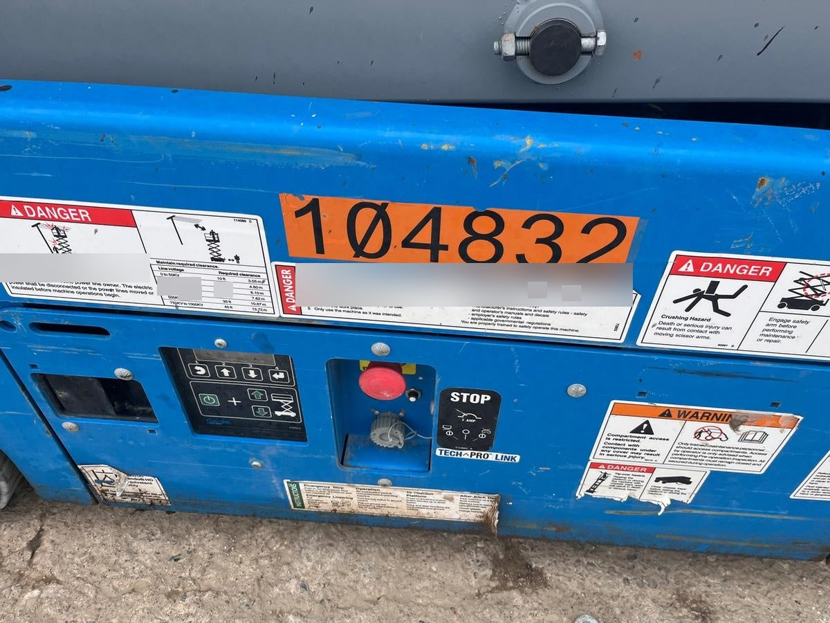 2020 Genie GS-1930 Fixed rails with chain entry gate - Pre A92.20