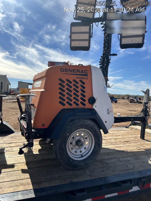 2023 Generac MLT2 Diesel, Flex Switch 120V Input, Powerzone Controller, (4) 320W LED Lights, 4kW Generator, 39.9 Gal Fuel Tank, 2" Ball, T3