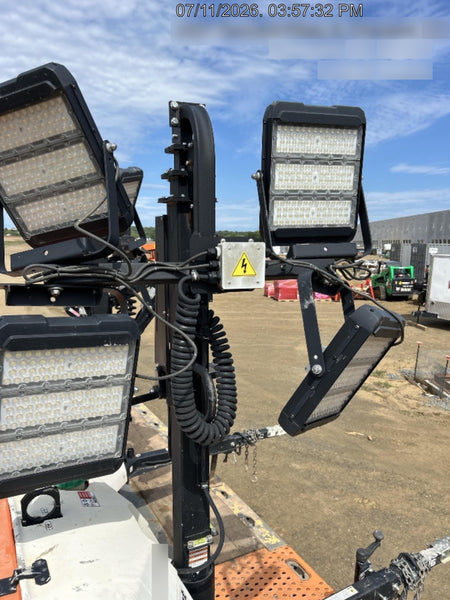 2023 Generac MLT2 Diesel, Flex Switch 120V Input, Powerzone Controller, 
(4) 320W LED Lights, 4kW Generator, 39.9 Gal Fuel Tank, 2" Ball, T3