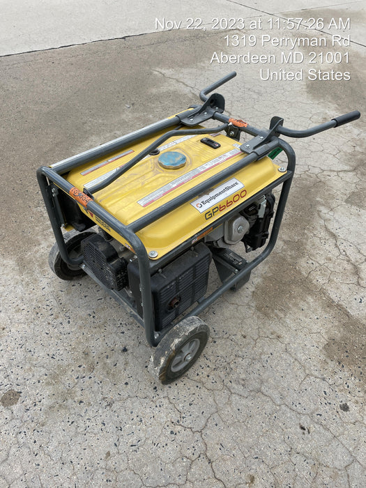 2021 WACKER NEUSON GP6600A