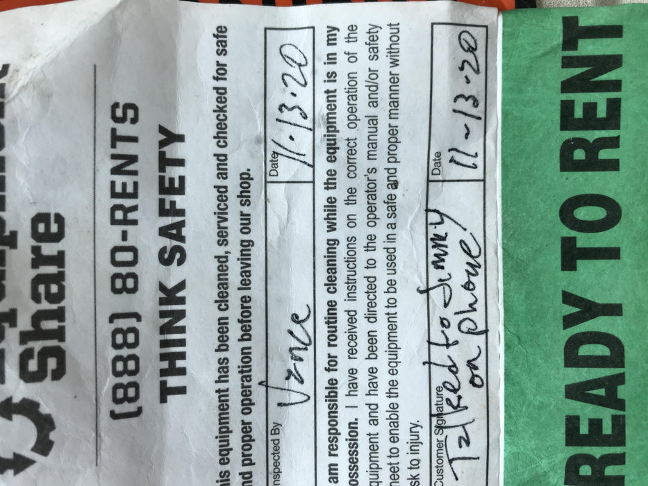 2020 MICHIGAN PNEUMATIC MP-TPB60-114