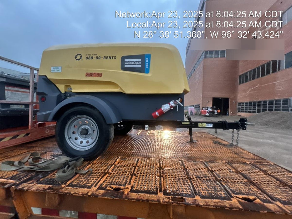 2022 ATLAS COPCO XAS188 CWK