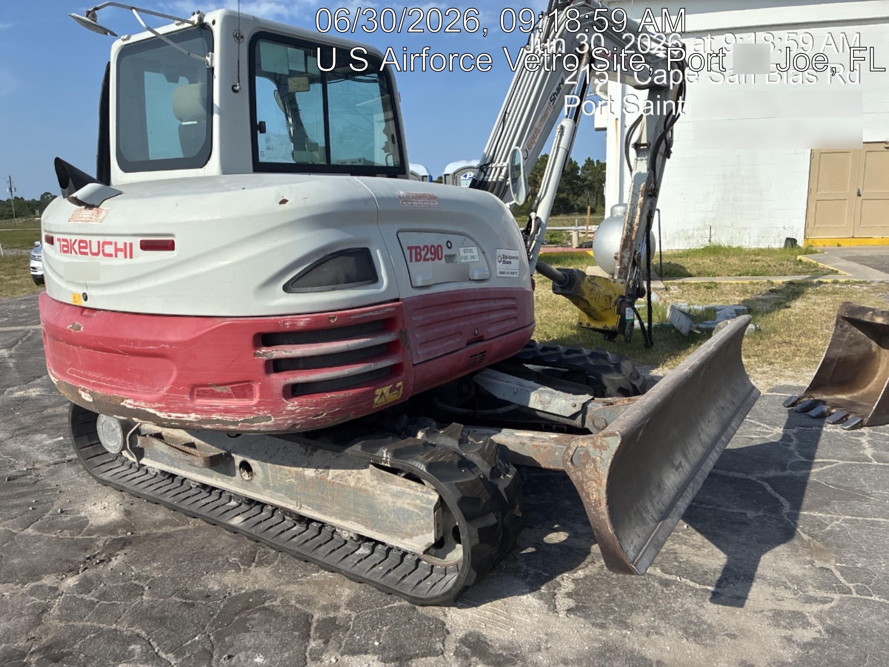2019 TAKEUCHI TB290