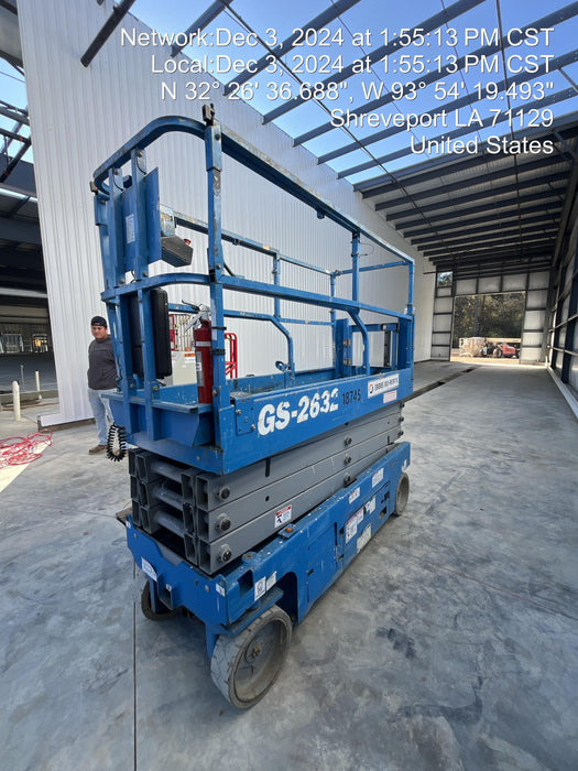 2018 Genie GS-2632 Genie GS-2632 Scissor Lift w/Standard Options