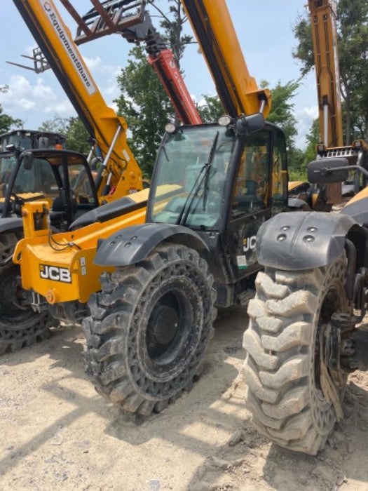 2020 JCB 509-42 Cab/Heat/Air, Solid Tires, Work Lights, Beacon, Aux Hydraulics, Back up Alarm, Lifting Eye, ES Decals
