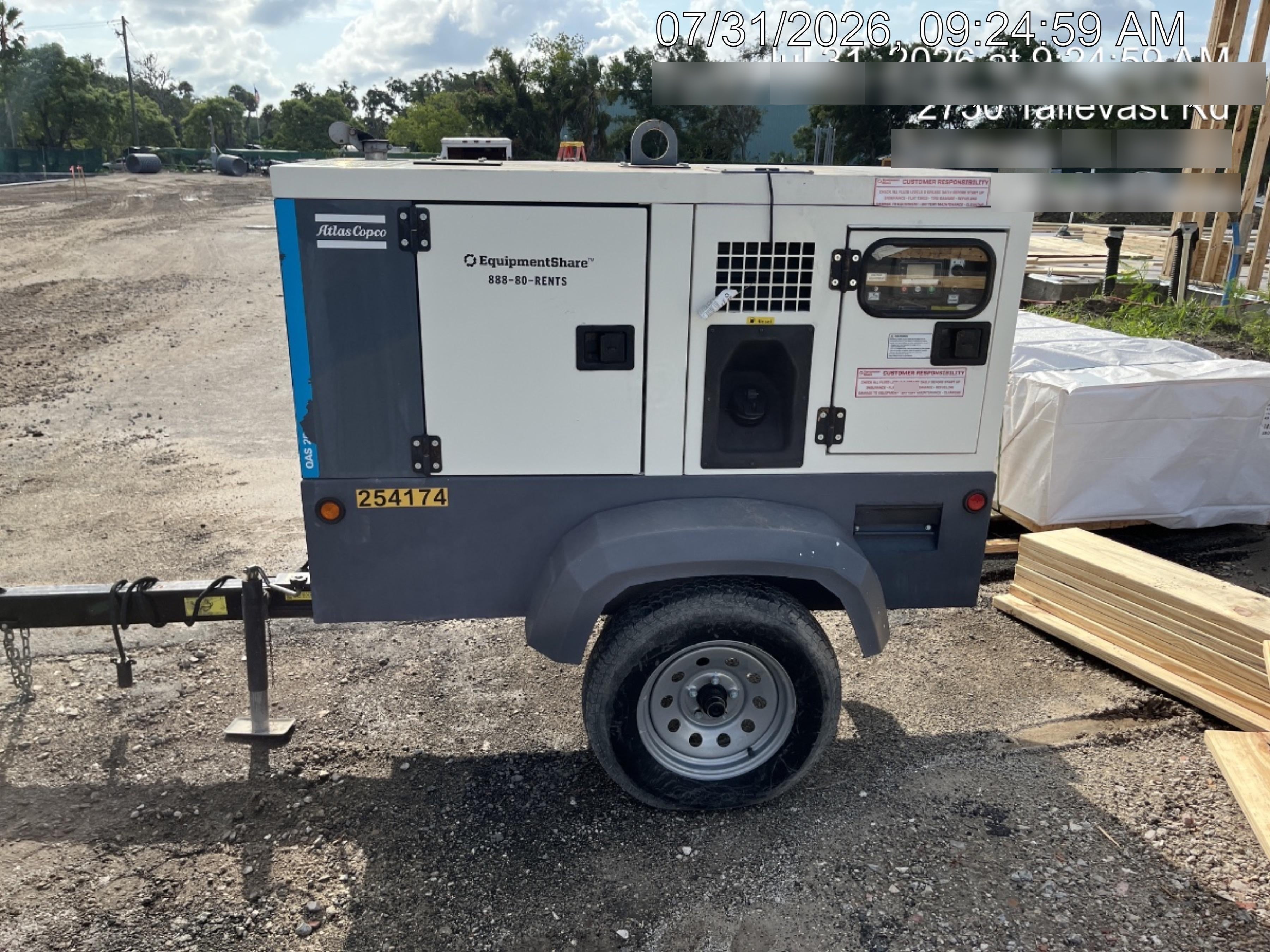 2022 ATLAS COPCO QAS25 CWK