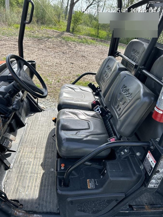 2021 Kubota RTV-X1140W-H Plastic Canopy, Windshield Acrylic Clear, LED Strobe Light, Wire Harness Kit, Back up Alarm