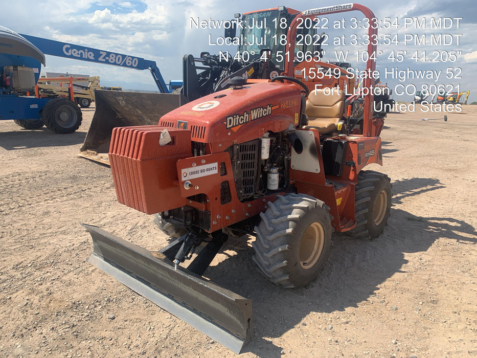 2022 DITCH WITCH RT45A