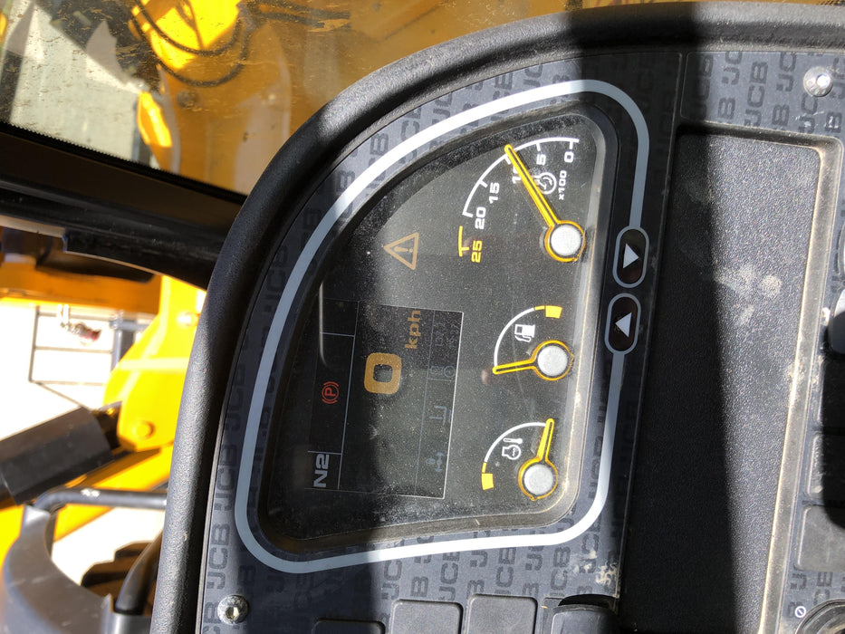 2020 JCB 510-56 Canopy, 74 HP, Solid Tires, STD Worklight, Beacon, Aux Hydraulics, Lifting Eye, Back up Alarm w/66" Carriage/60" Forks