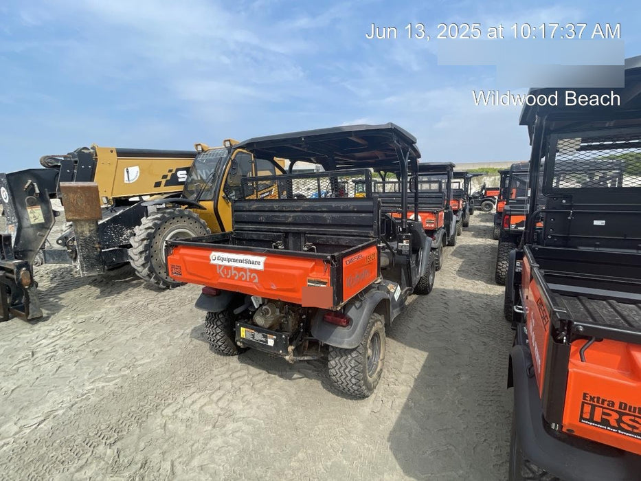 2021 Kubota RTV-X1140W-H Plastic Canopy, Windshield Acrylic Clear, LED Strobe Light, Wire Harness Kit, Back up Alarm