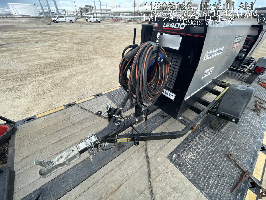 2024 Lincoln Electric LE400 Kubota V1505, Trlr, Cable Rack, Light Kit, ES Decals, T3
