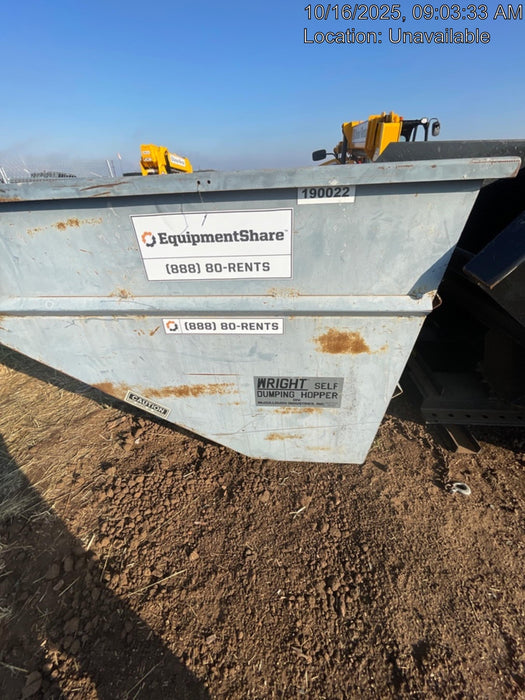 2021 GLOBAL 4cy Self-Dump Hopper w/Poly Caster Kit Global