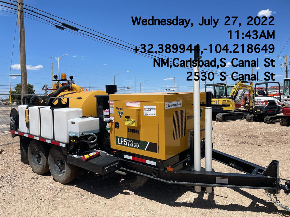 2022 Vac-Tron LP573XDT T4 Koehler Diesel Engine, 500 Gallon Debris Tank, x2 100 Gallon Water Tanks