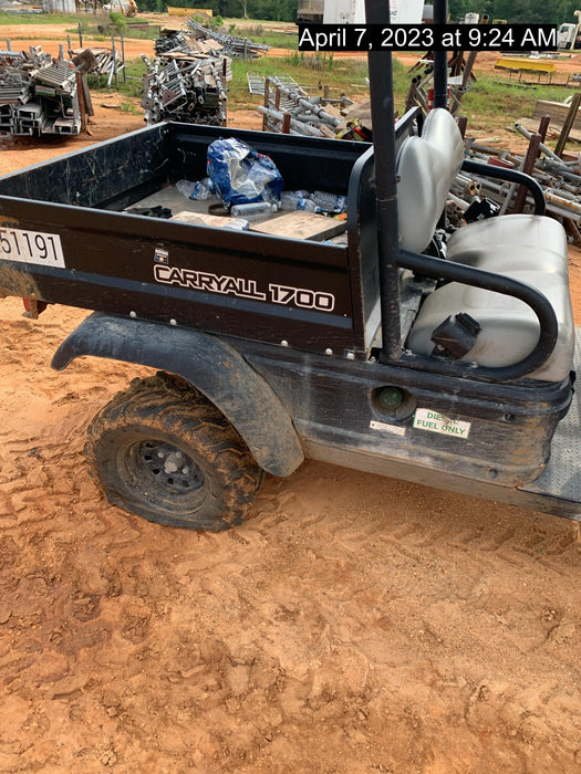 2023 Club Car CA1700D Canopy, Diesel, 4 Passenger