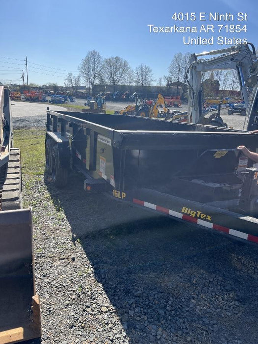 2024 BIG TEX TRAILER 16LP - 16' Bumper Pull Dump Trailer