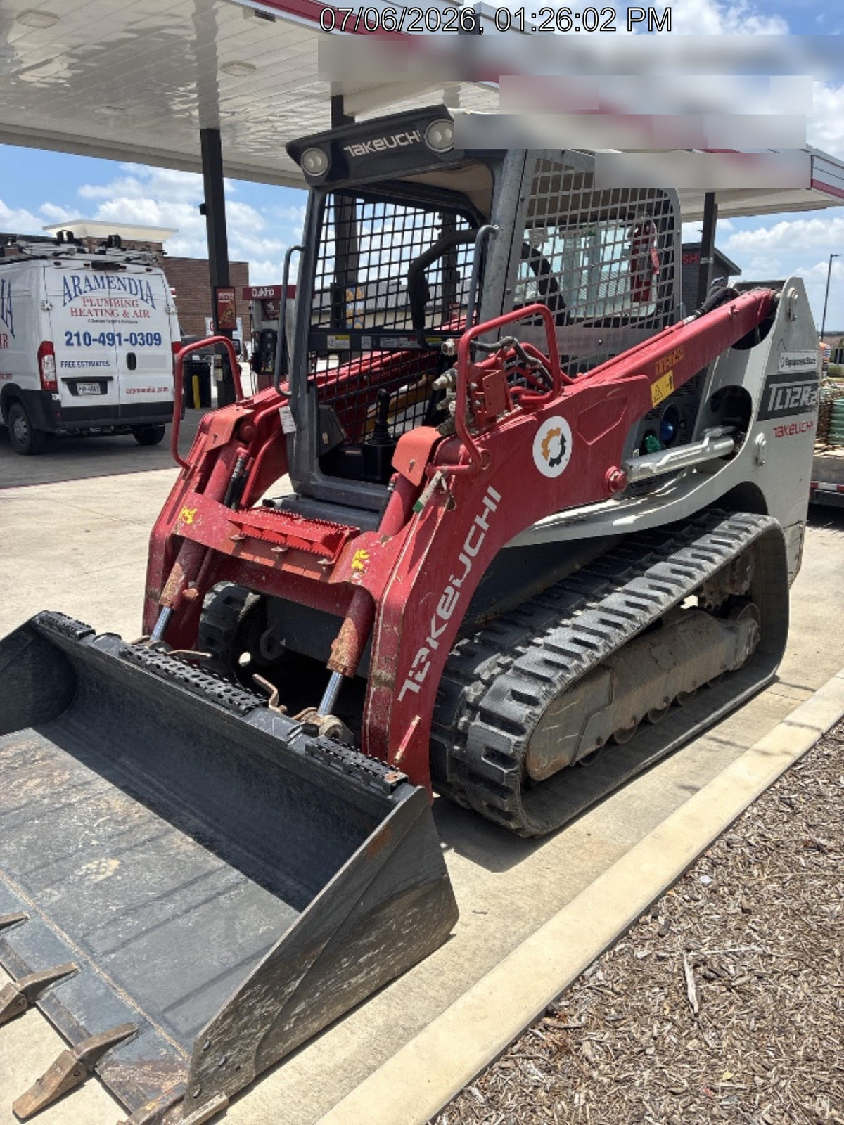 2020 Takeuchi TL12R2-R Canopy, Manual QC