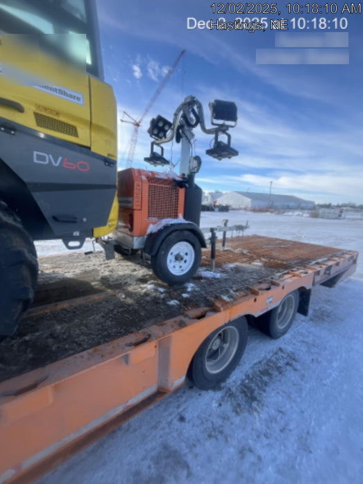 2024 Wanco WLTT-4MM4K Diesel, Deep Sea Controller, Shore Power Plug, Auto Start, (4) 350W LED Floodlights, 4kW Generator, 60 Gal Fuel Tank, 2" Ball, T3