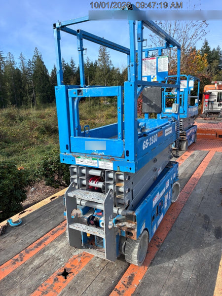 2020 Genie GS-1930 Solid Non Marking Tires, Beacon, Folding rails with half height swing gate