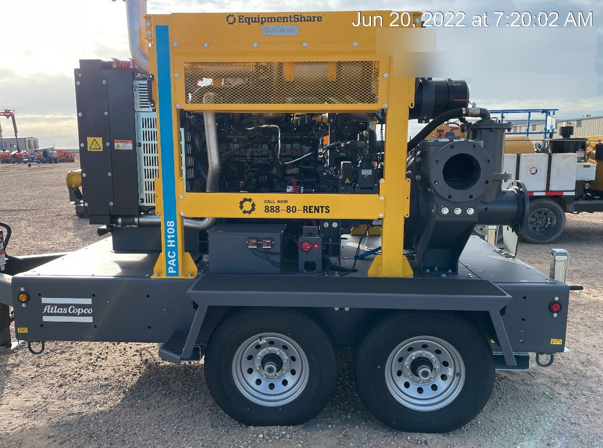 2022 ATLAS COPCO PAC H108 JD
