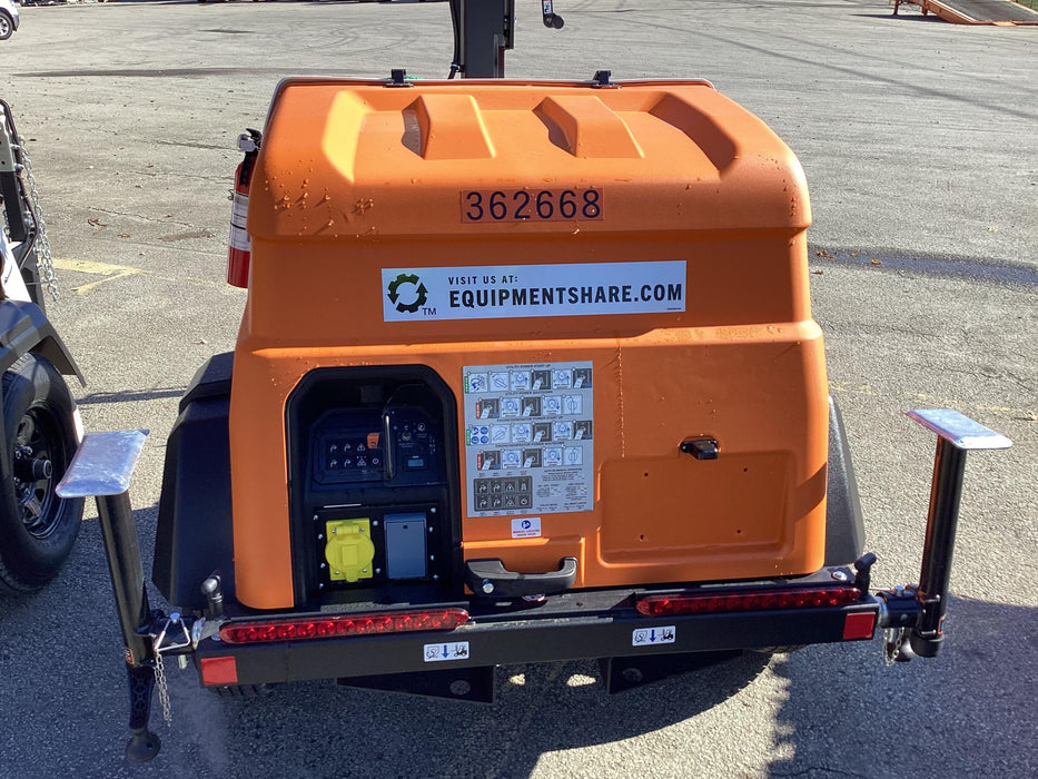 2023 Generac MLT2 Diesel, Flex Switch 120V Input, Powerzone Controller, 
(4) 320W LED Lights, 4kW Generator, 39.9 Gal Fuel Tank, 2" Ball, T3