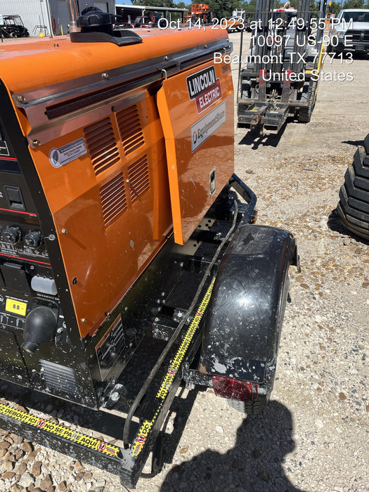 2022 Lincoln Electric LE400 Kubota V1505, Trlr, Cable Rack, Light Kit, ES Decals, T3