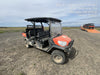 2020 Kubota RTV-X1140W-H 4WD utility cart -LED strobe -Windshield tempered glass -Plastic canopy -Wire harness kit -Backup alarm