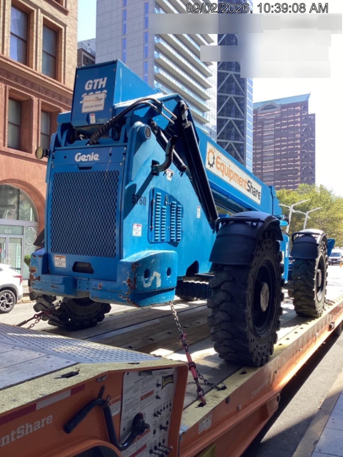 2017 GENIE GTH-1056