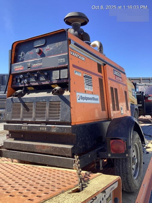 2021 Lincoln Electric Vantage 549X Ready Pak 3, ORANGE (includes trailer, cable rack, fender light kit)