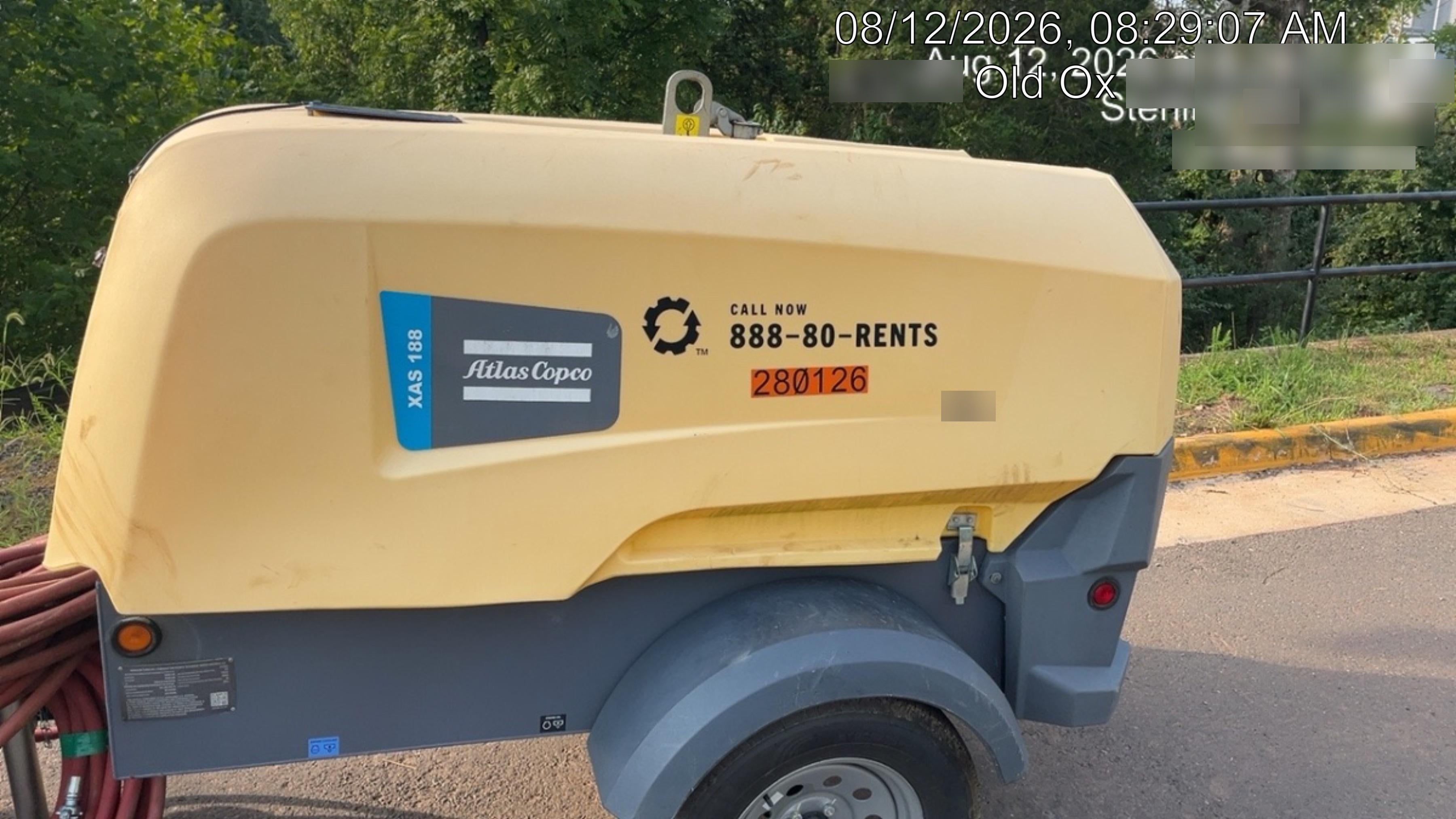 2022 ATLAS COPCO XAS188 CWK