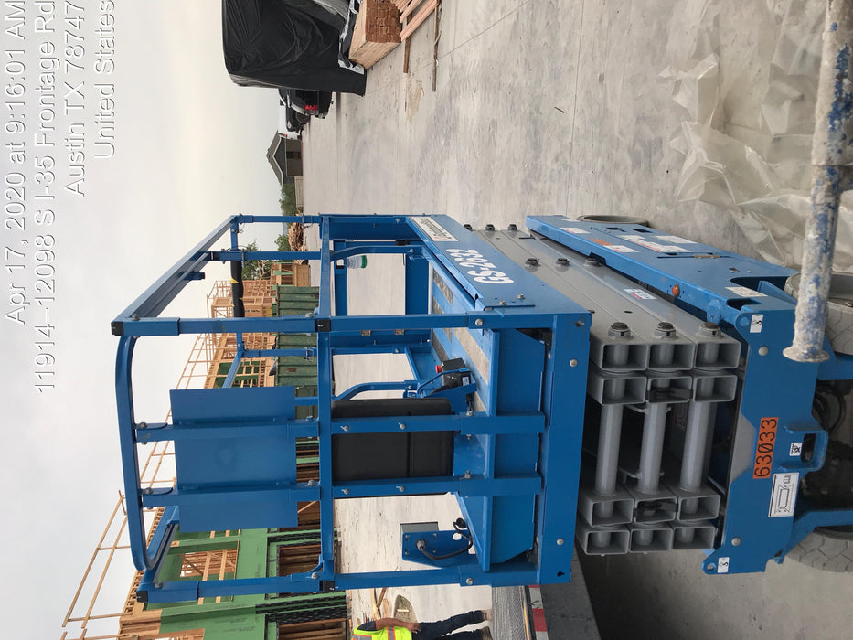 2020 Genie GS-2632 Standard, Folding half height swing gate