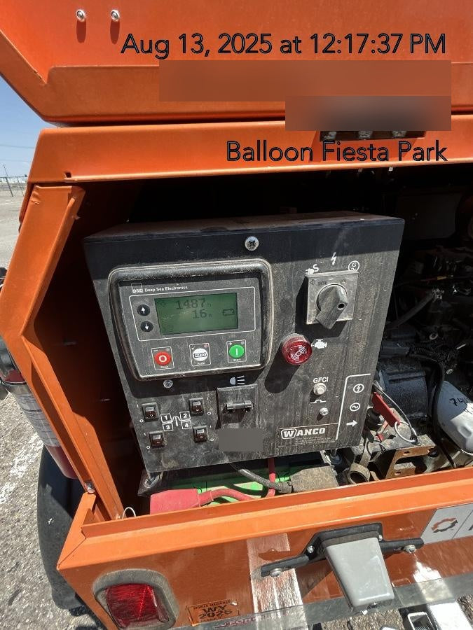 2024 Wanco WLTT-4MM4K Diesel, Deep Sea Controller, Shore Power Plug, Auto Start, (4) 350W LED Floodlights, 4kW Generator, 60 Gal Fuel Tank, 2" Ball, T3