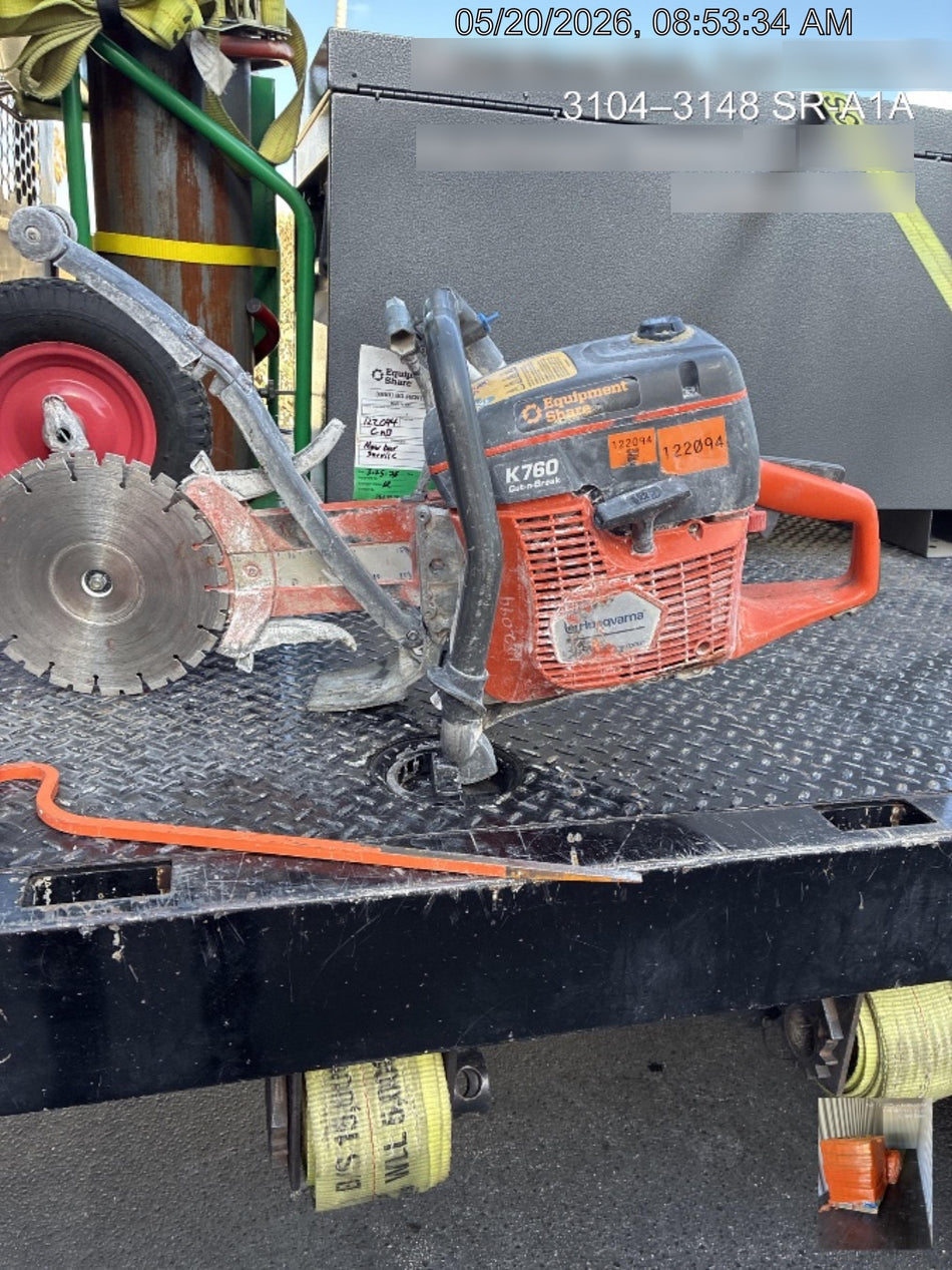2020 HUSQVARNA K760 CUT-N-BREAK