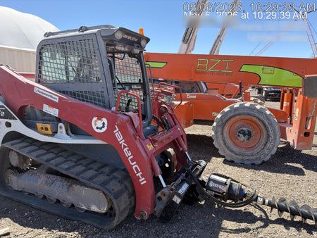 2020 Takeuchi TL12V2-CRH Cab, Rubber Track, & HF