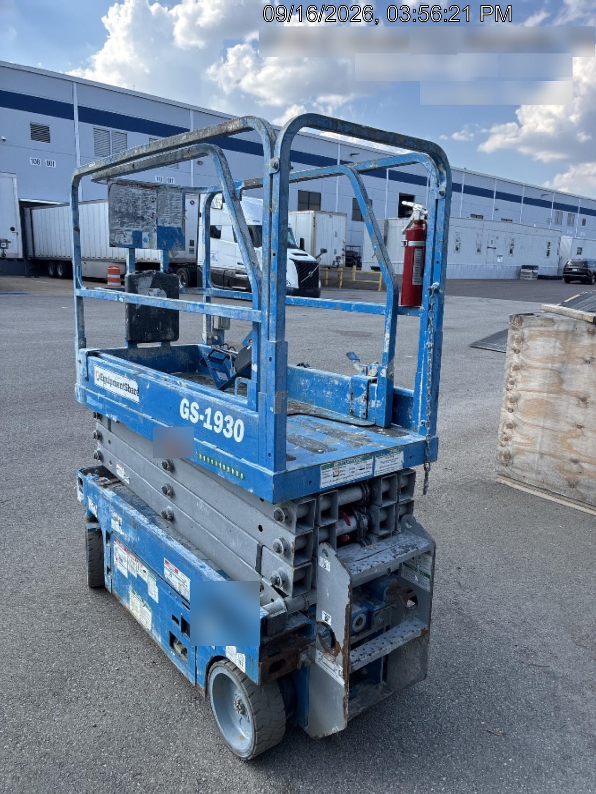 2018 Genie GS-1930 Genie GS-1930 Scissor Lift w/Standard Options