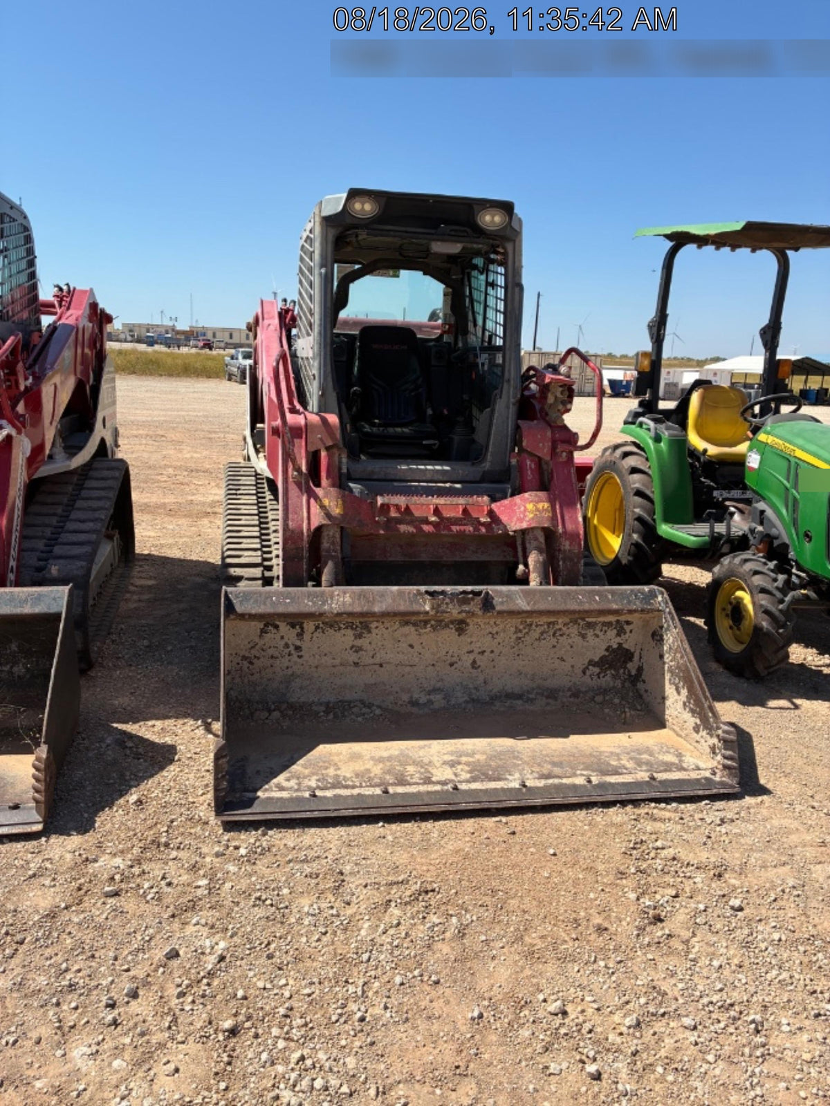 2020 Takeuchi TL12V-2 Cab, Rubber Track