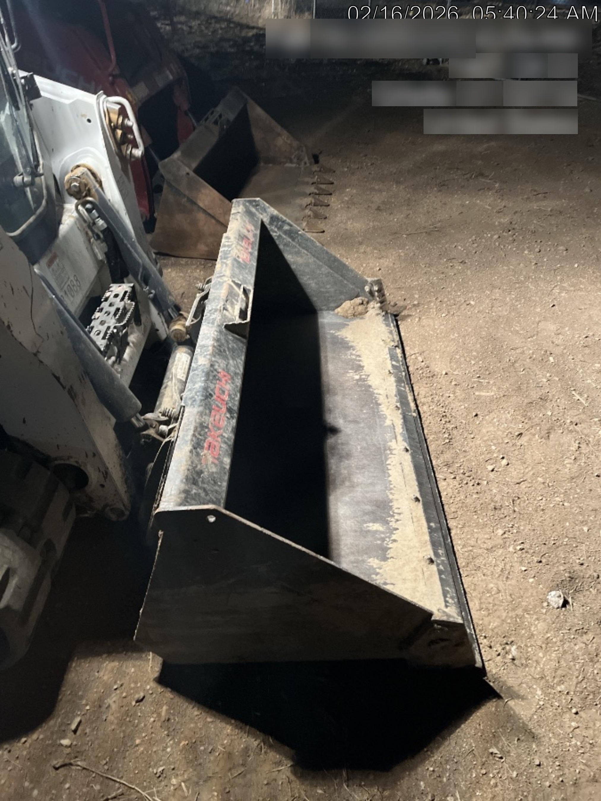 2023 VIRNIG 76" Smooth Bucket - Virnig