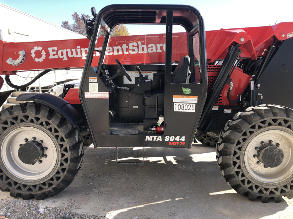 2020 Manitou MTA8044 Canopy, Solid Tires, Work Lights, Beacon, Aux Hydraulics, Back up Alarm, Lifting Eye, Mirrors, ES Keypad