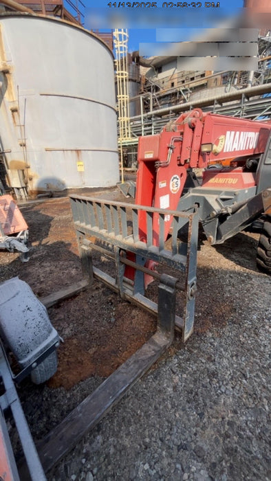 2018 Manitou MTA10055 Manitou MTA 10055 w/Open ROPS, Work Lights/Strobe, Aux Hyd, Solid Tires, Lift Hook, 66" Carriage, 60" Forks