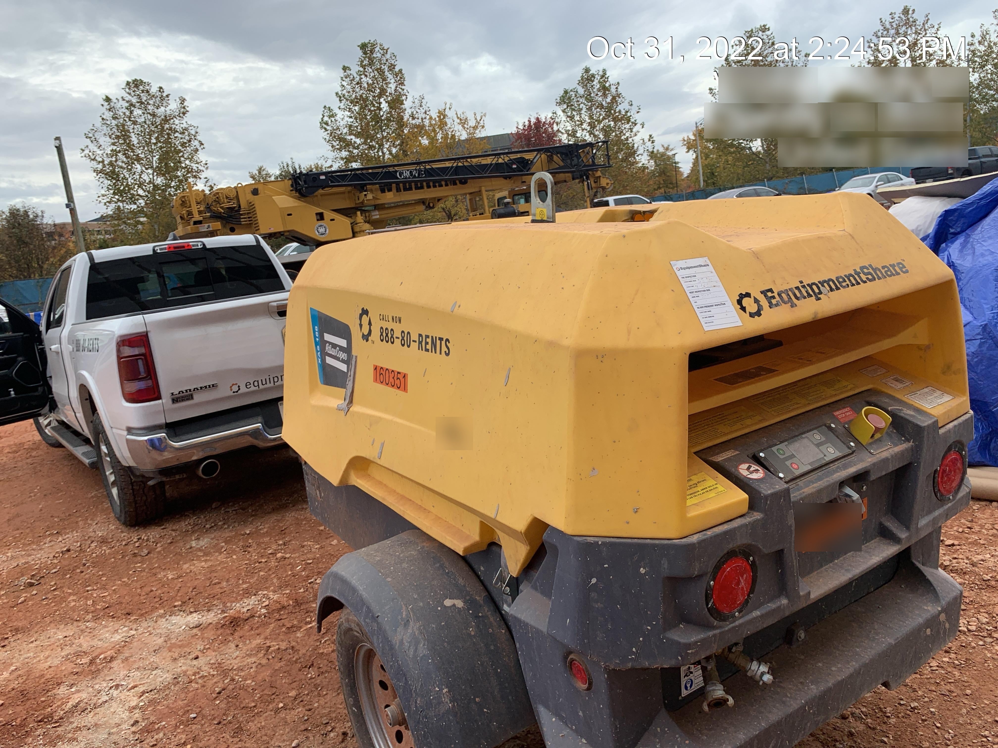 2021 ATLAS COPCO XAS188 CWK