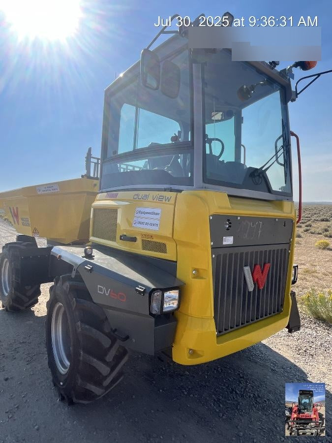 2025 WACKER NEUSON DV604 Cab Standard Tires